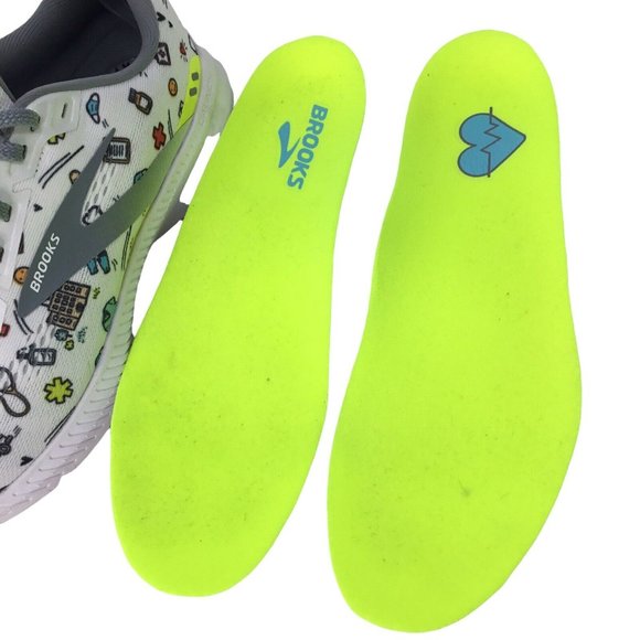 Brooks Launch 8 Sneakers Running Shoes Nurse EMS Medical Women's Size 9 DNA - Picture 11 of 12